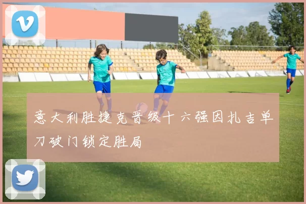 意大利胜捷克晋级十六强因扎吉单刀破门锁定胜局